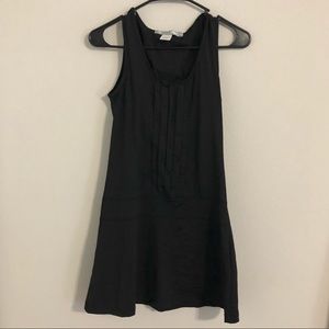 🛍 Black Dress with Subtle Ruffle in Front 🛍